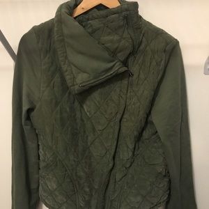 Marrakech Green Quilted Phoebe Jacket